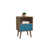 Rustic Brown/Aqua Blue