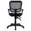 Chaise de bureau noire avec accoudoirs - s'adapte aux contours du corps pour une meilleure posture Les sièges contemporains offrent un confort accru