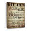 «Kitchen Inspiration» - Impression sur toile tendue-1180703060