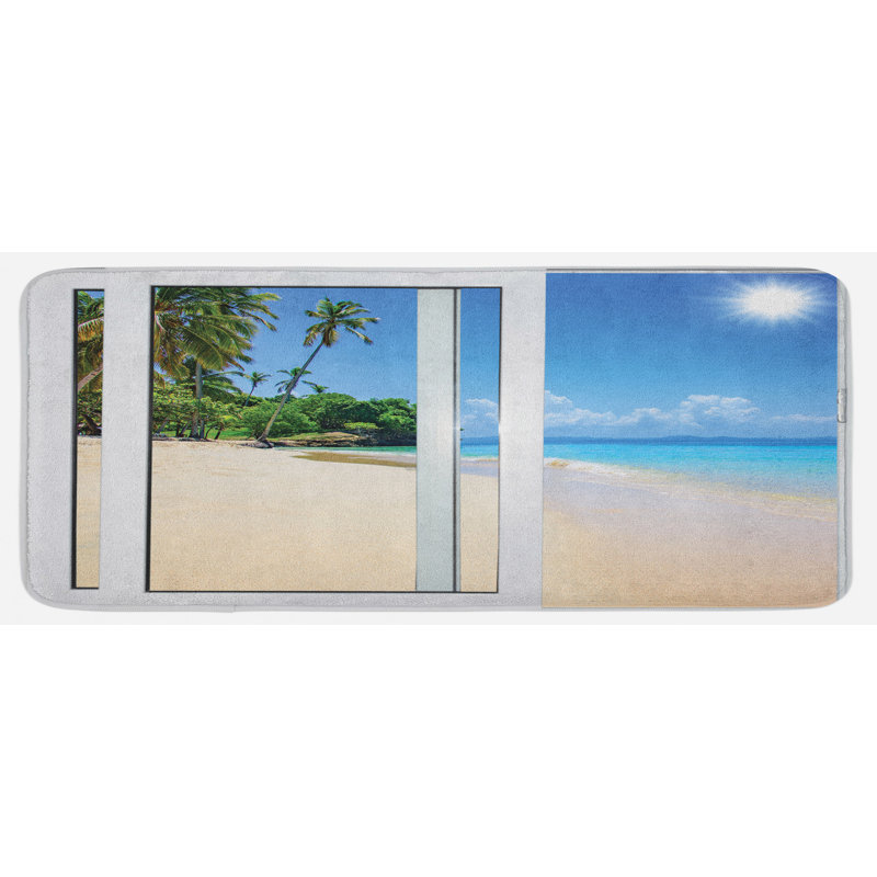 Tapis de cuisine ocean