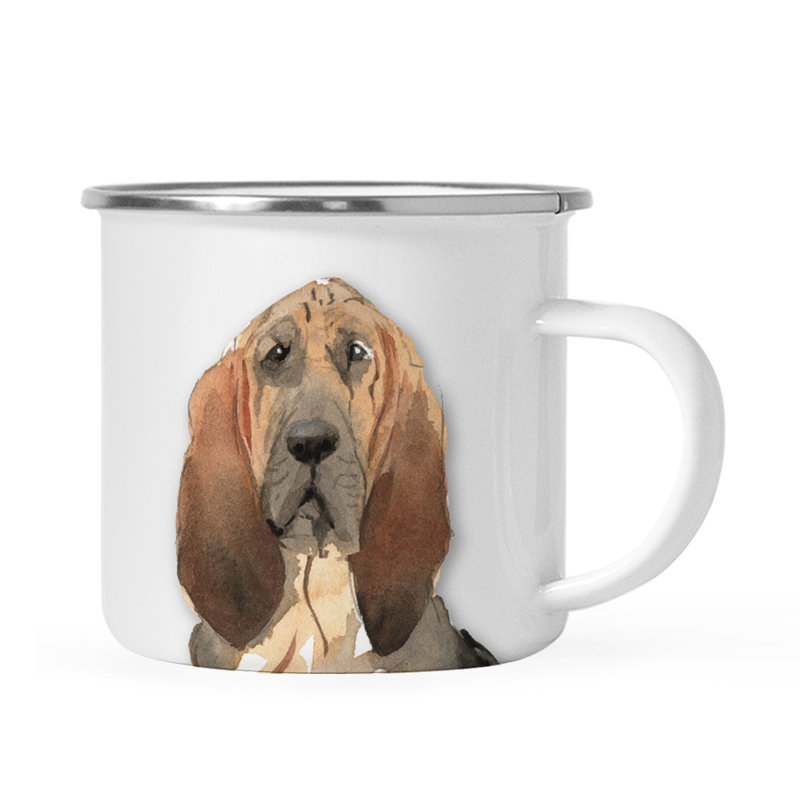 Grande tasse à café à fermeture bloodhound dog Corinthian