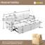 Amiera 4 Seater Sofa Bed-737341783