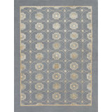 Classic Hand Knotted Geometric Shapes Area Rug