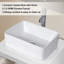 Meuble-lavabo mural 24 po avec lavabo vasque Sharee-1930225440-1945426657