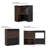 32.5''-58.8''W 40''H Multifuctional Storage Cabinet, Buffet Sideboard Cabinet With Drawer, Corner Cabinet For 44''H Window Decor, Livingroom, Hallway, Entryway, Kitchen & Office  - Black & Walnut