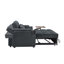 Canapé-lit en chenille avec accoudoirs avec rangement, port USB et table d'appoint-329955514
