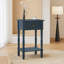 Table de chevet 26,7 po à 1 tiroir vintage, table de chevet avec tablette de rangement ouverte, assemblage minimal requis-2025612244