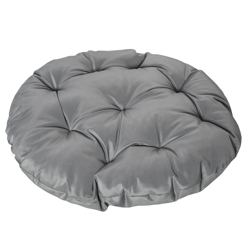 Freeburg Swivel Steel Outdoor Lounge Chair