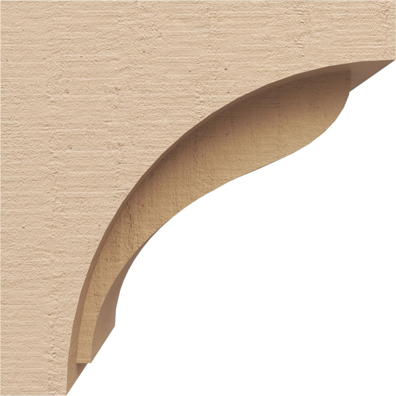 Helena - cèdre brut TimberThane Corbel, H 6 po x l 6 po x P 6 po