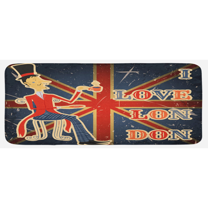 Tapis de cuisine british