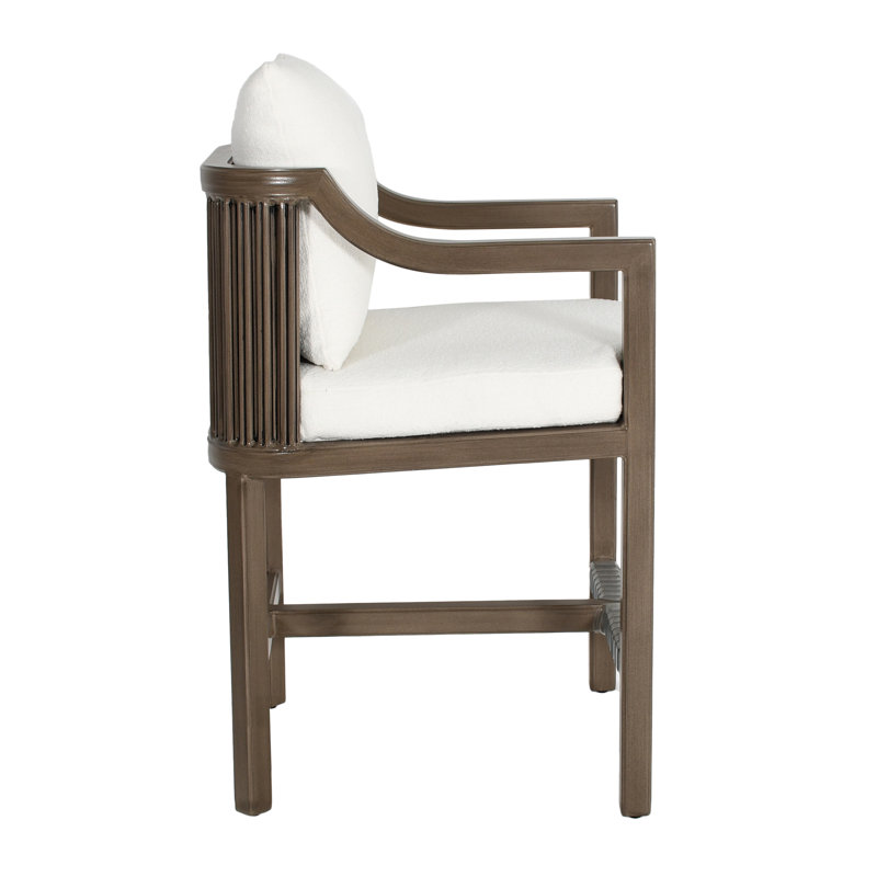 Samara Cushioned Bar Stool, 14"
