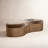 Elanie CELESTE Polyester Upholstered Bench-120391555