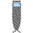 7 Height Adjustable Ironing Board with Silicon Iron Rest, Space Saver Foldable Ironing Board, Metal Heavy Duty Iron Board-124823309