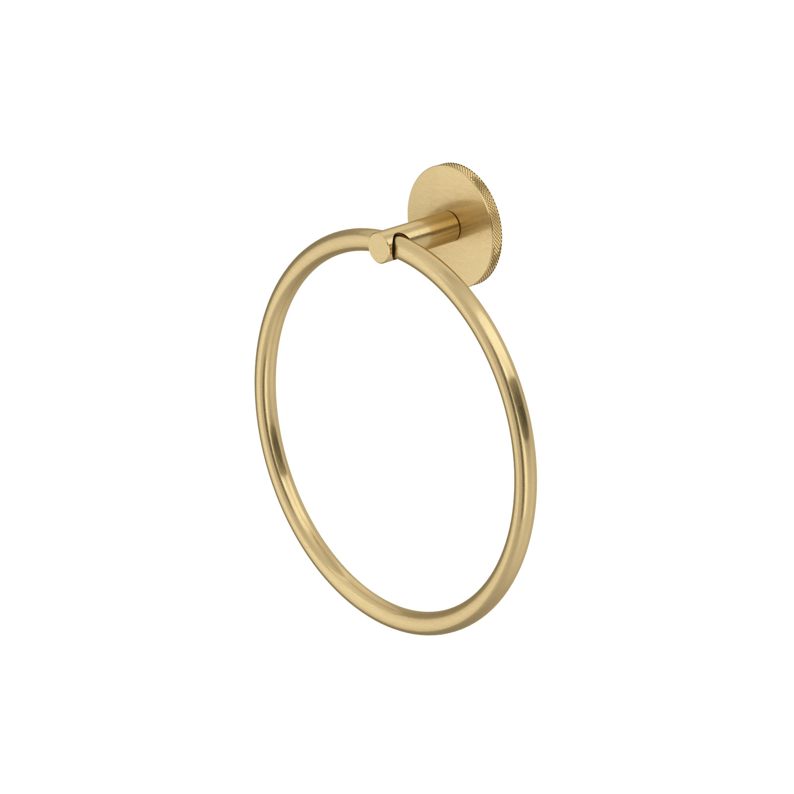 Terrell Towel Ring, Antique Gold