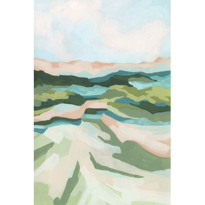 " Tidal Valley I " by June Erica Vess Painting Print
