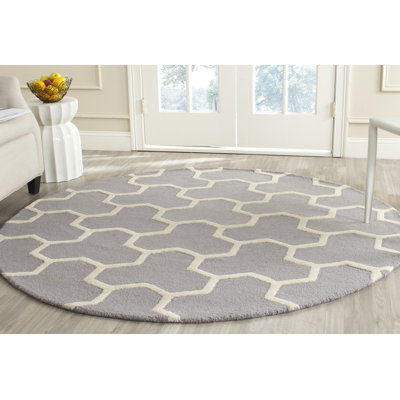 Cambridge Hand Tufted Wool Geometric Rug