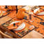 Dessus de table d'Halloween pour les décorations d'Halloween, les dîners et les soirées cinéma effrayantes, nuit d'horreur, chemin de table, 14 x 108