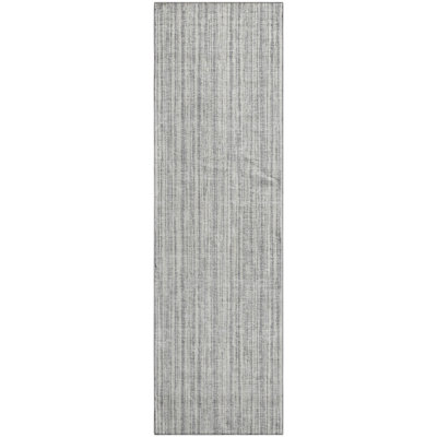 Premium Machine Washable Prisco Gray Rug