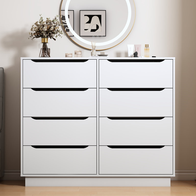 Commode 8 tiroirs l 47,2 po