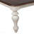 Weathered Oak Dining Table With Extension Leaf
