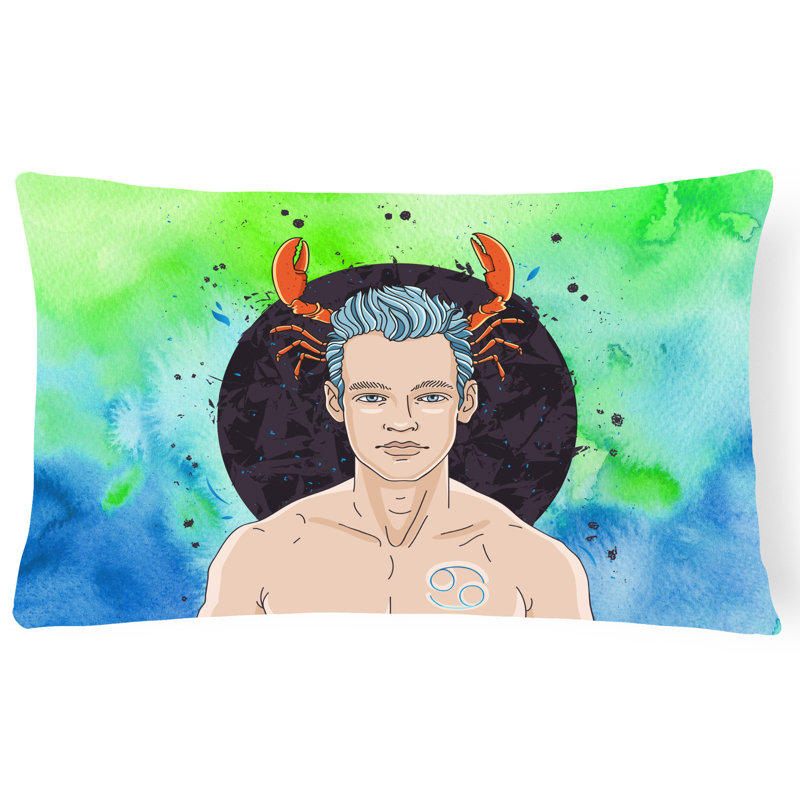 Coussin lombaire à signe cancer zodiac
