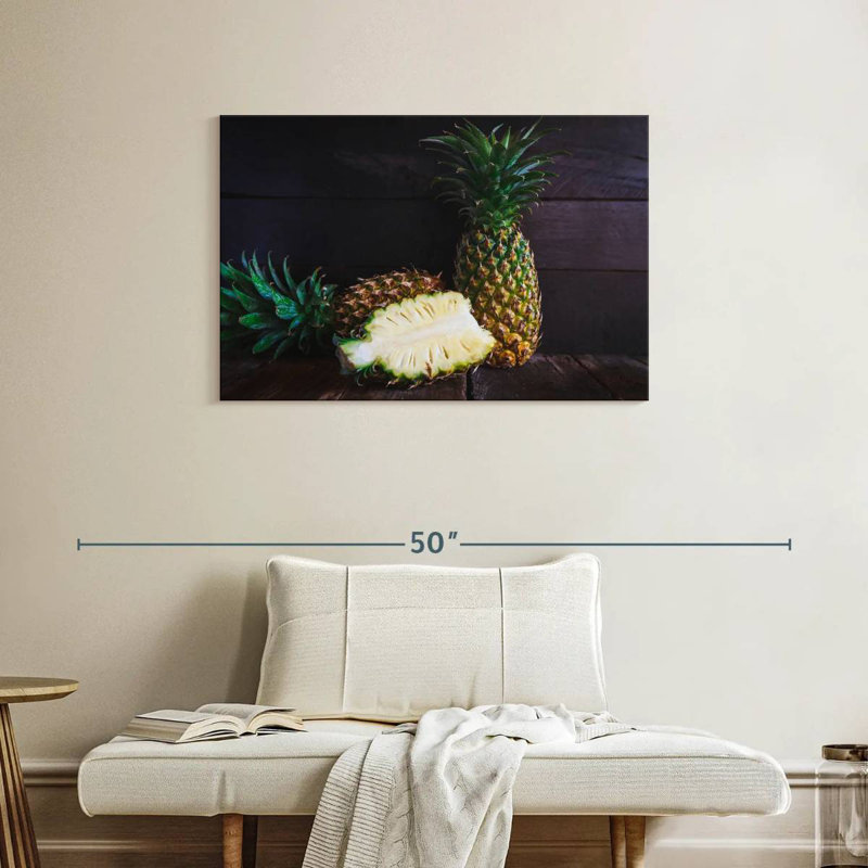 Yarlin Delicious Pineapple, 24" H x 36" W