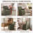 Elegant Upholstered Dining Chair  With Skirted Base, Accent Armchair For Living Room, Bedroom, Dining Room-1002476347