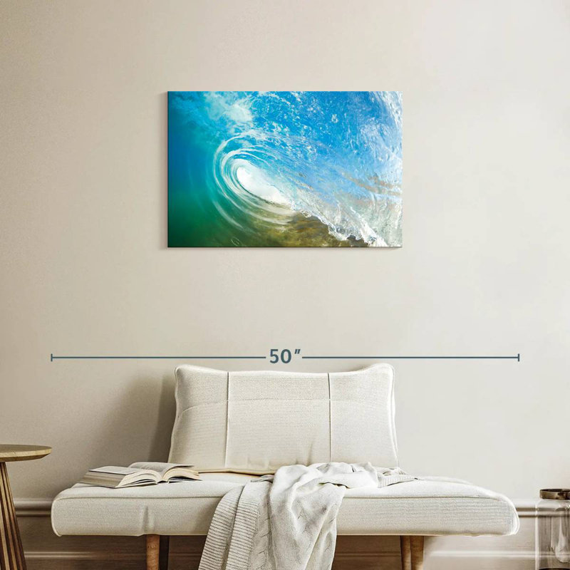 Gillard Clear Ocean Wave, H 20 po x l 30 po