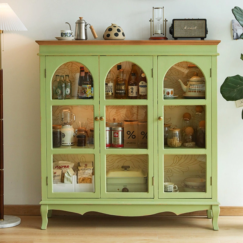 Buffet décoratif vert American Style