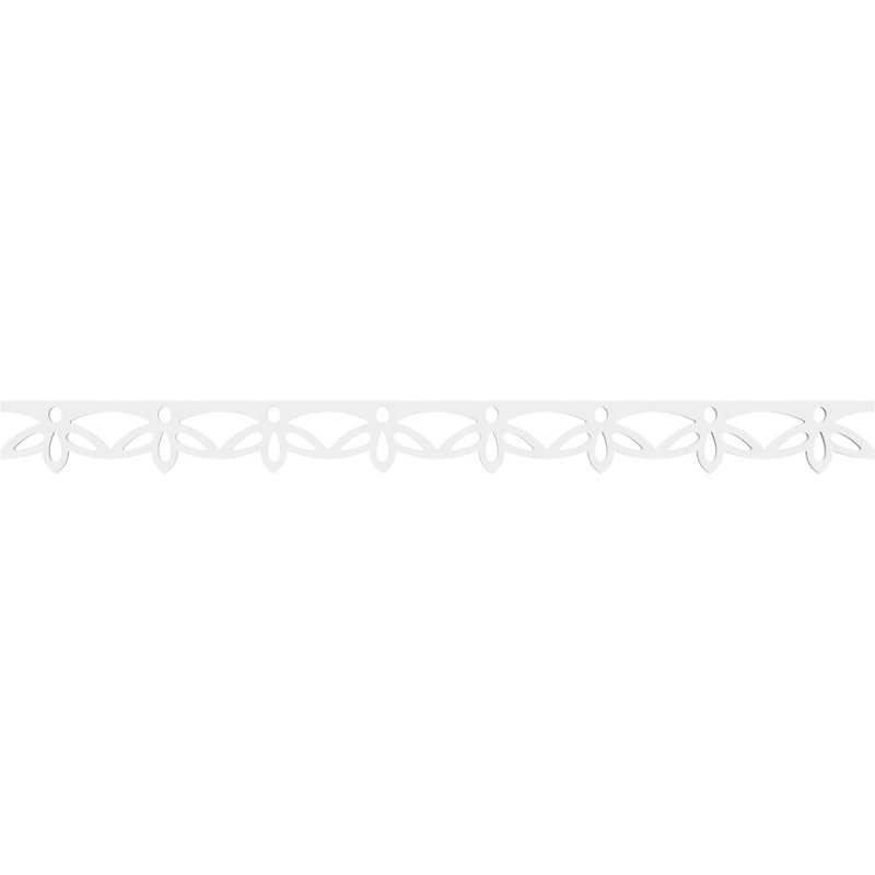 Underwood Architectural Grade PVC Running Trim, 4" H x 48" W x 0.63" D
