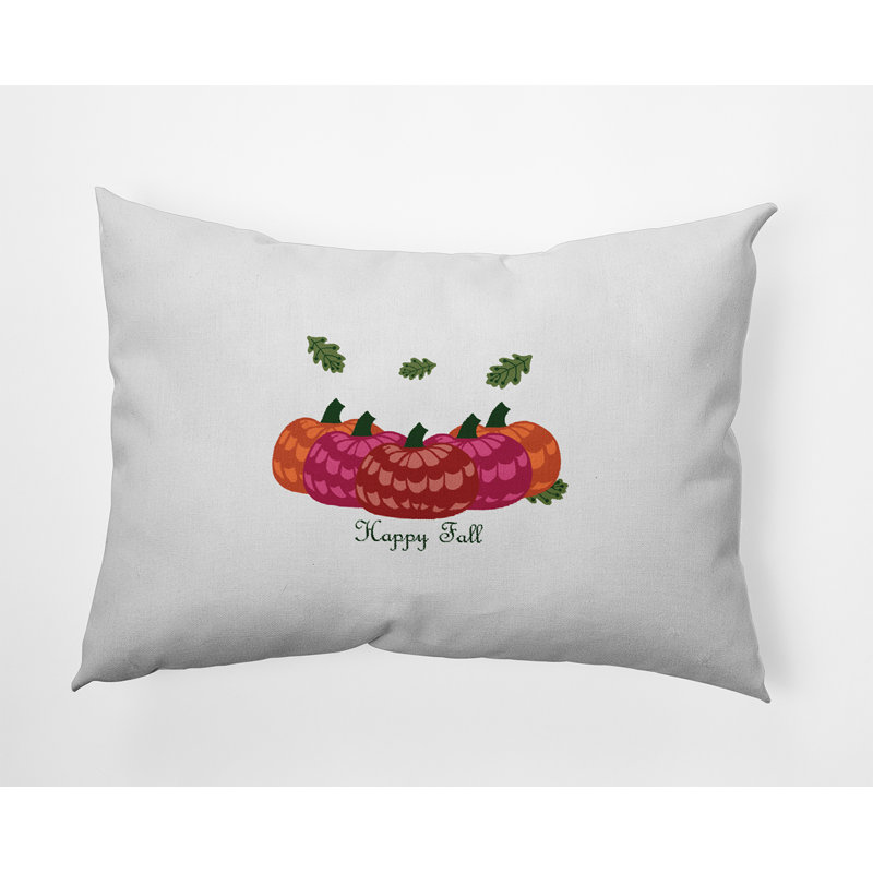 Floral Outdoor Reversible Throw Pillow, Dragon