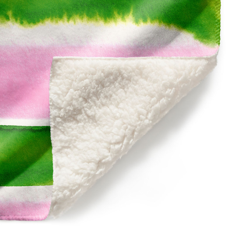 Couverture sherpa doux vibes i, l 68 po x L 80 po