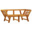  Banc de jardin gris foncé, bois d'acacia massif, polyester moyen-1131082105-1131082106