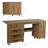 62.5'' x 20'' Foldable Sewing Table with Sewing Machine Platform and Wheels