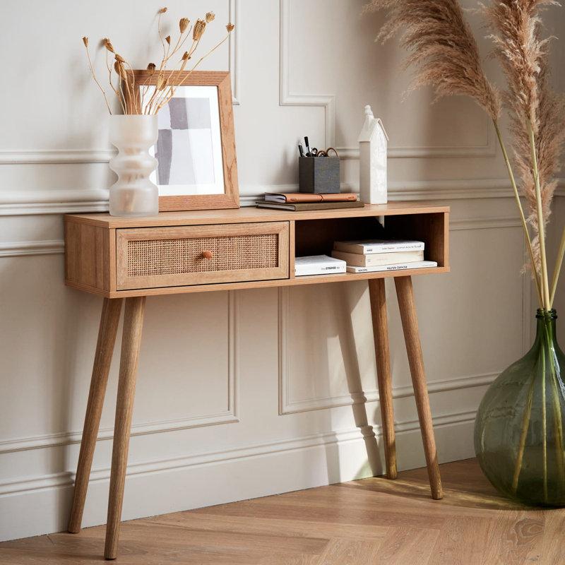 Toquerville 100Cm Boheme Console Table, Natural