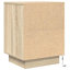 Daphane 38 cm W Bedside Table-946608637