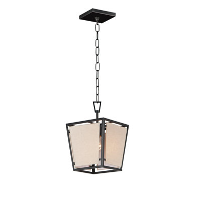 Luminaire suspendu géométrique à 1 lumière Alvon