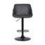 Tabouret de bar pivotant à hauteur réglable Jaxxon avec base en bois et similicuir-2005429314-2005429317