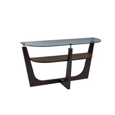 Lashana 50'' Glass Top Console Table