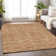 Premium Machine Washable Prisco Terracotta Rug