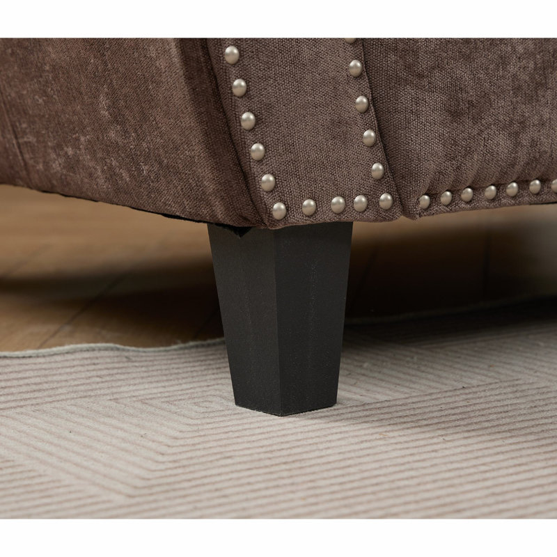 Canapé modulaire Seylow, Chocolat