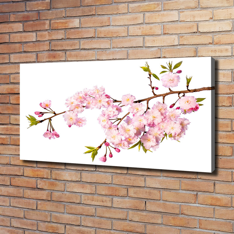 Wild Rose 1 Piece Wrapped Canvas Wall Art