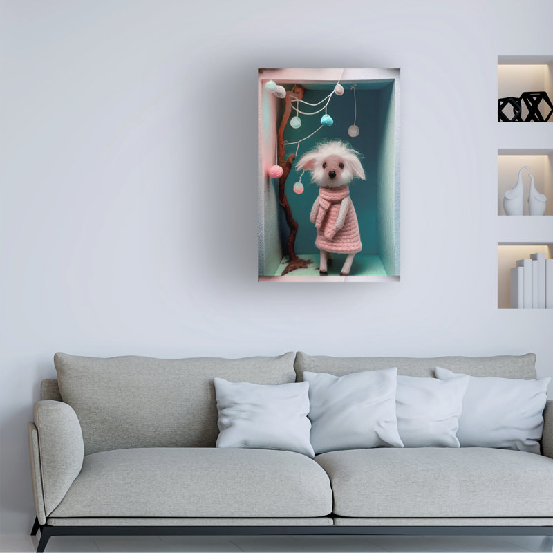 Art sur toile Sasha, H 47 po x l 30 po