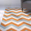 Mars Chevron Wool Hand Woven Area Rug-15827350