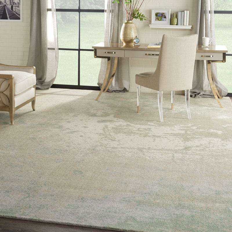 Viscose Abstract Indoor Rug, Rectangle 12' x 15'