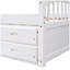 Lit plateforme simple en bois massif avec 6 tiroirs-2134635502