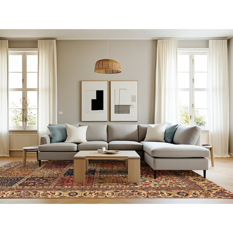 Oriental Indoor Rug, Rectangle 8' x 12'