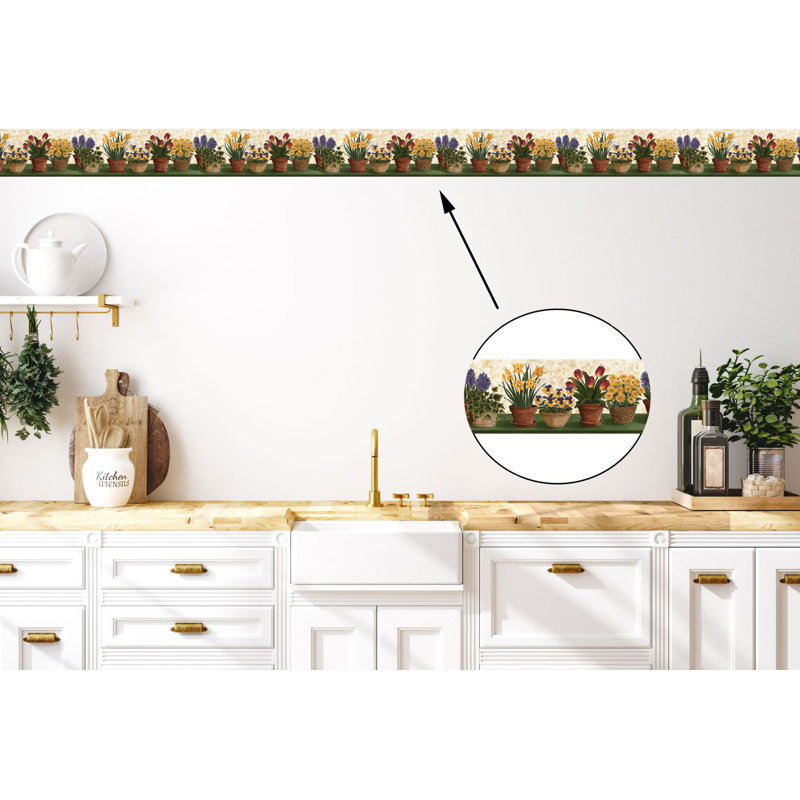 Papier peint floral