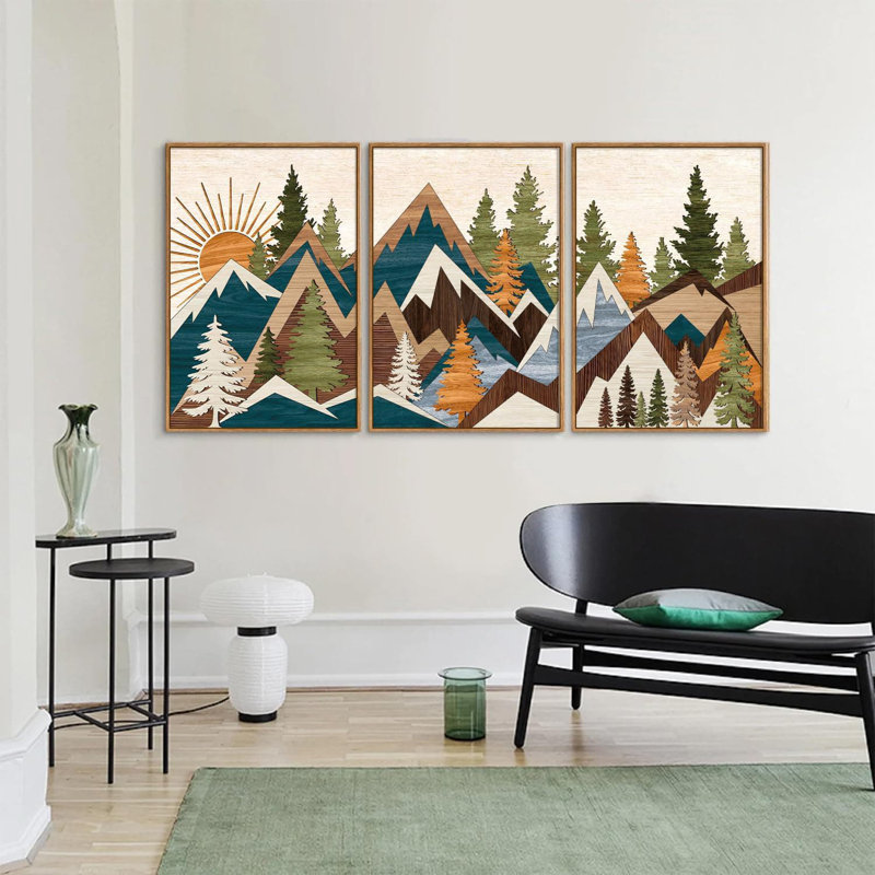 3 Piece Wrapped Canvas Print