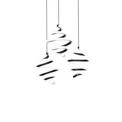 Whirl Round Multi-Light 4-CCT Pendant